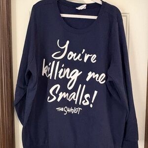 Torrid Navy Blue Sweatshirt - You're Killing Me Smalls